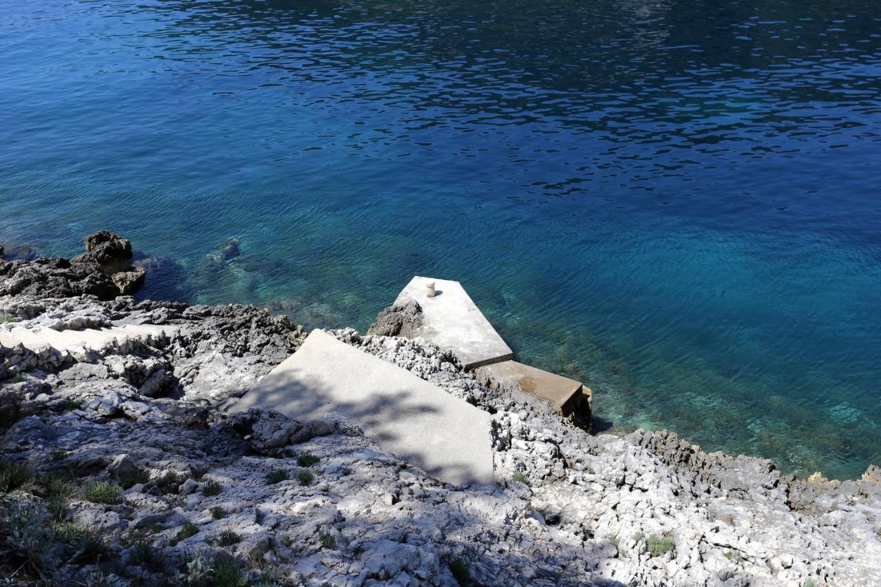 Secluded Fisherman'S Cottage Cove Bacva, Korcula - 9475 Pupnat Luaran gambar