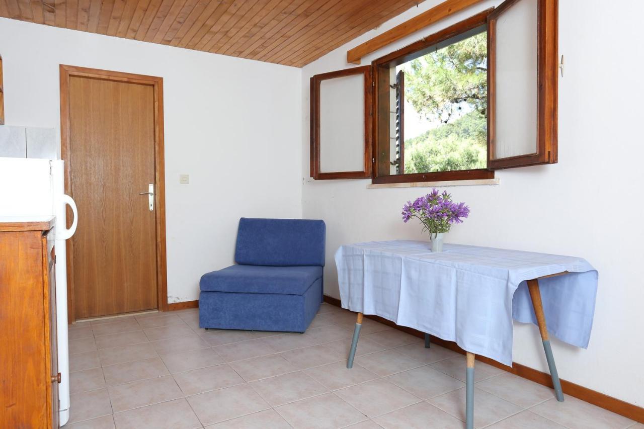 Secluded Fisherman'S Cottage Cove Bacva, Korcula - 9475 Pupnat Luaran gambar